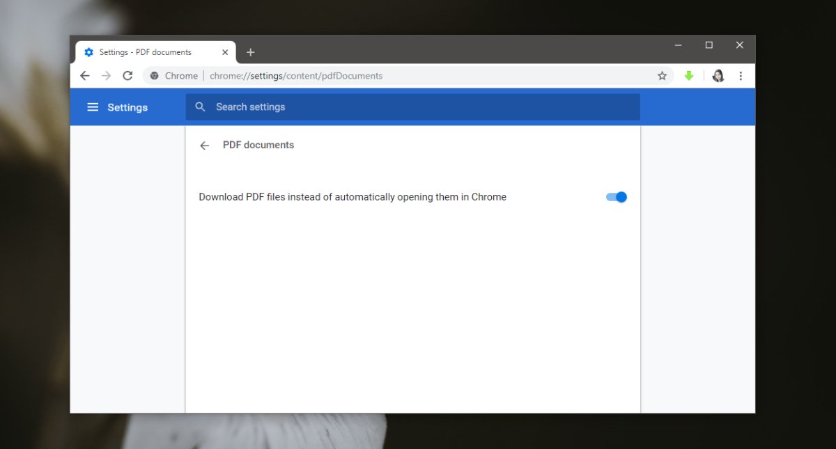 Как автоматически загружать PDF-файлы в Chrome, а не открывать их
