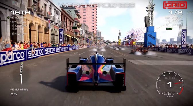 Новый официальный трейлер геймплея GRID демонстрирует уличную трассу Гавана