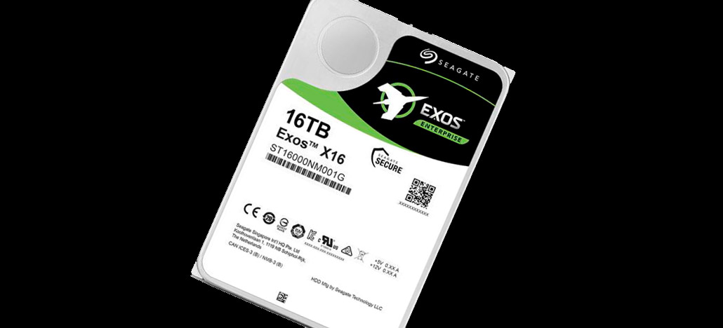 Seagate выпускает новые жесткие диски объемом 16 ТБ Exos X16, IronWolf и IronWolf Pro