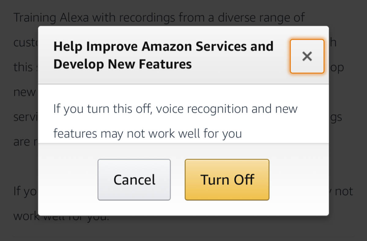Amazon теперь позволяет отказаться от просмотра записей Alexa