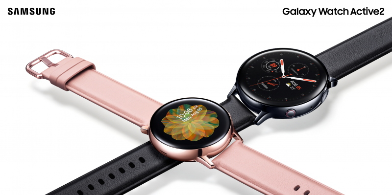 Samsung: умные часы Galaxy Часы Active 2 с цифровой рамкой, ЭКГ и Tizen официально запущены