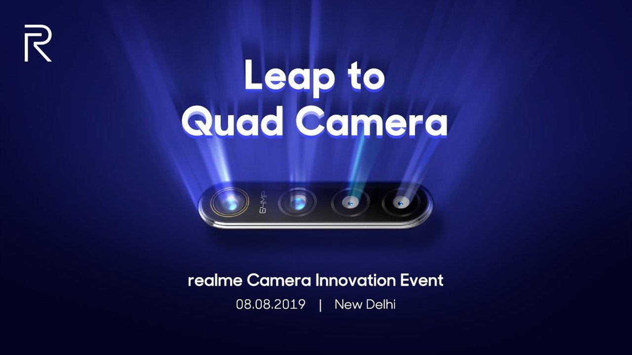 Realme раскрывает свои планы на будущее: четырехкамерная камера с 64-мегапиксельным сенсором