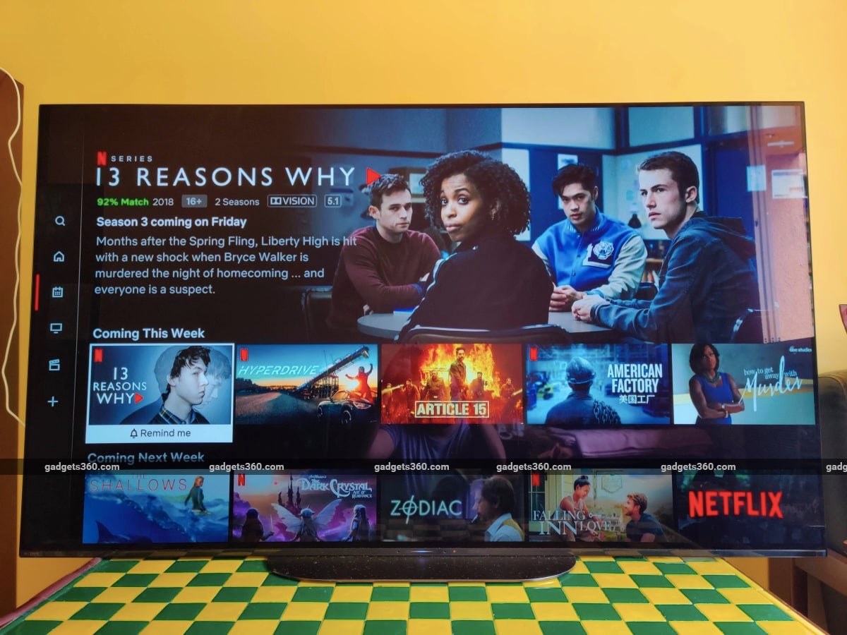 Netflix Adds a New Section for Upcoming Titles to Its TV and Streaming Device Apps
