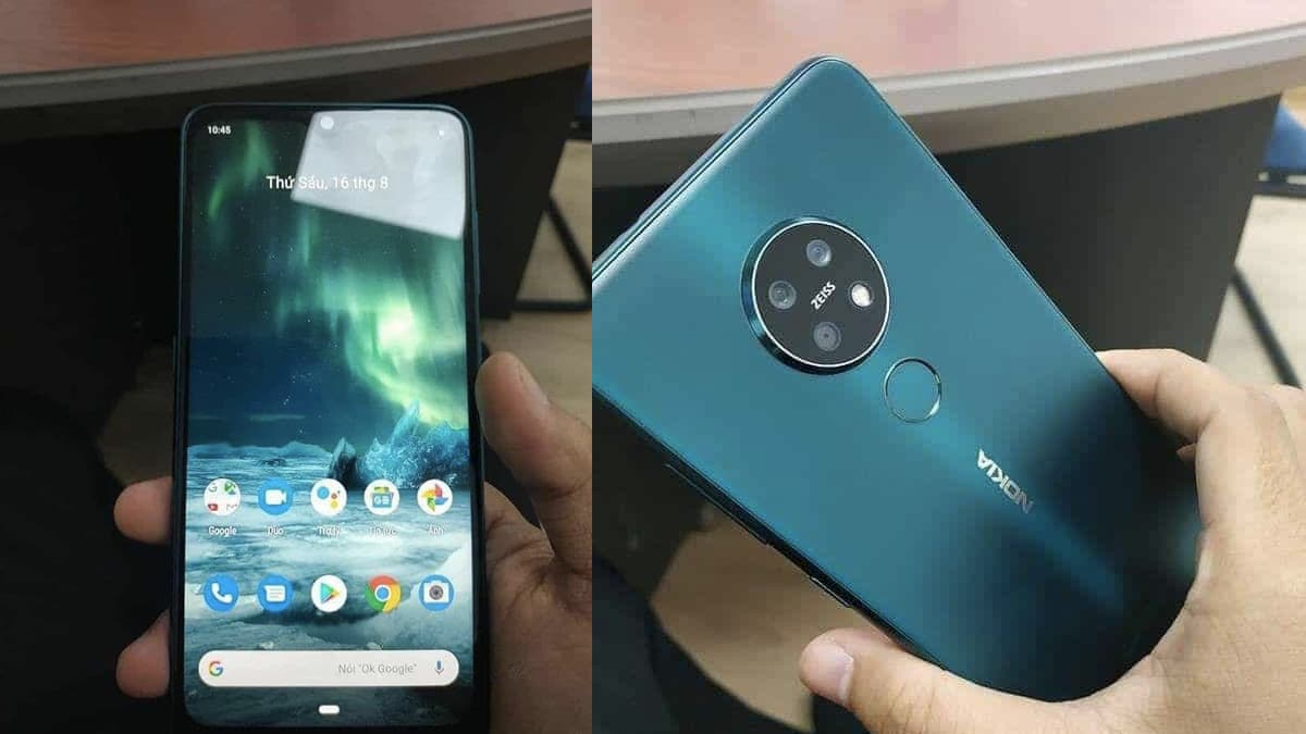 Nokia 7.2 Live Photos, Colour Variants Leaked Ahead of Expected IFA 2019 Launch