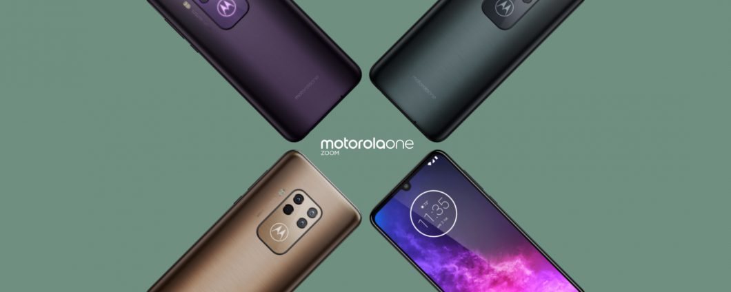 Motorola One Zoom: 5-кратный гибридный зум и три цвета