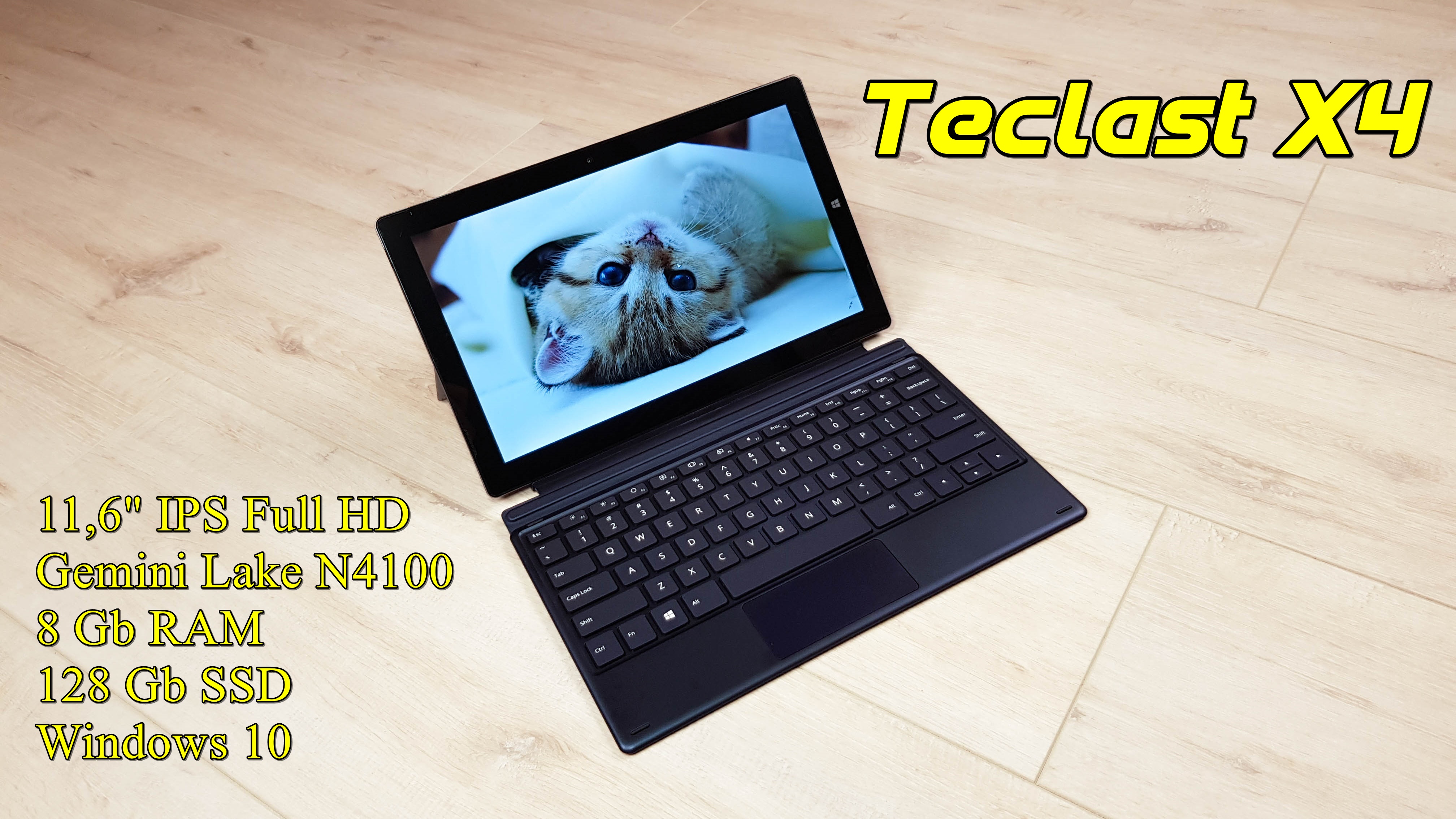 Teclast X4: обзор мощного планшетного ПК на Gemini Lake с подключаемой клавиатурой, 8 ГБ оперативной памяти и SSD