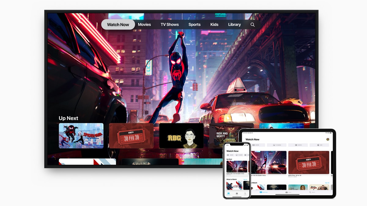 Apple TV App Revamped Ahead of Company