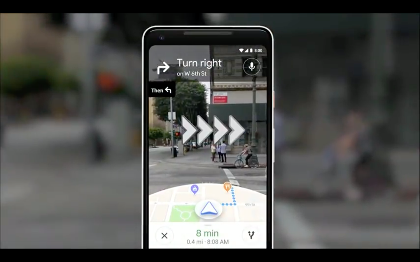 Google Maps начинает тестировать возможность предлагать маршруты, используя дополненную реальность