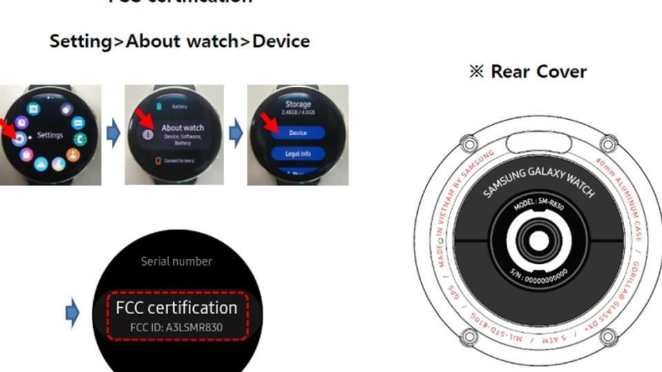 Samsung Galaxy Watch Active 2 pictures leaked