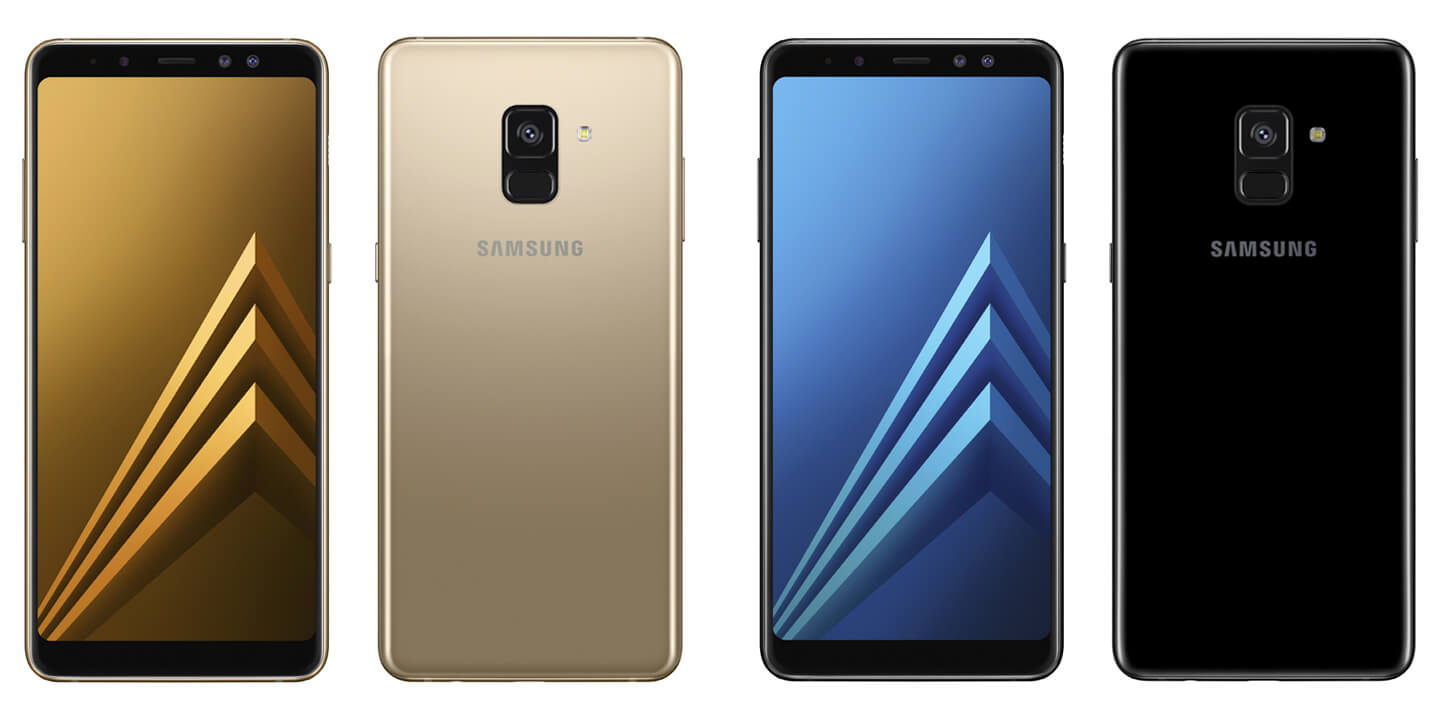 Samsung выпускает Galaxy Устройства A8 и A8 + 2018