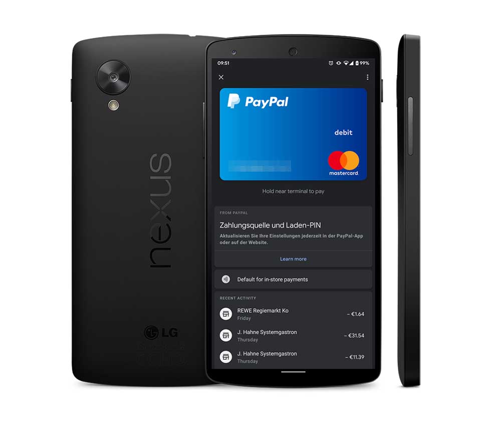 Вот так выглядит тёмный режим в Google Pay