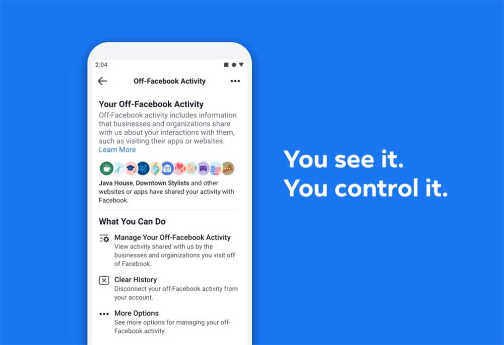 Как запретить приложениям собирать ваши данные через Facebook