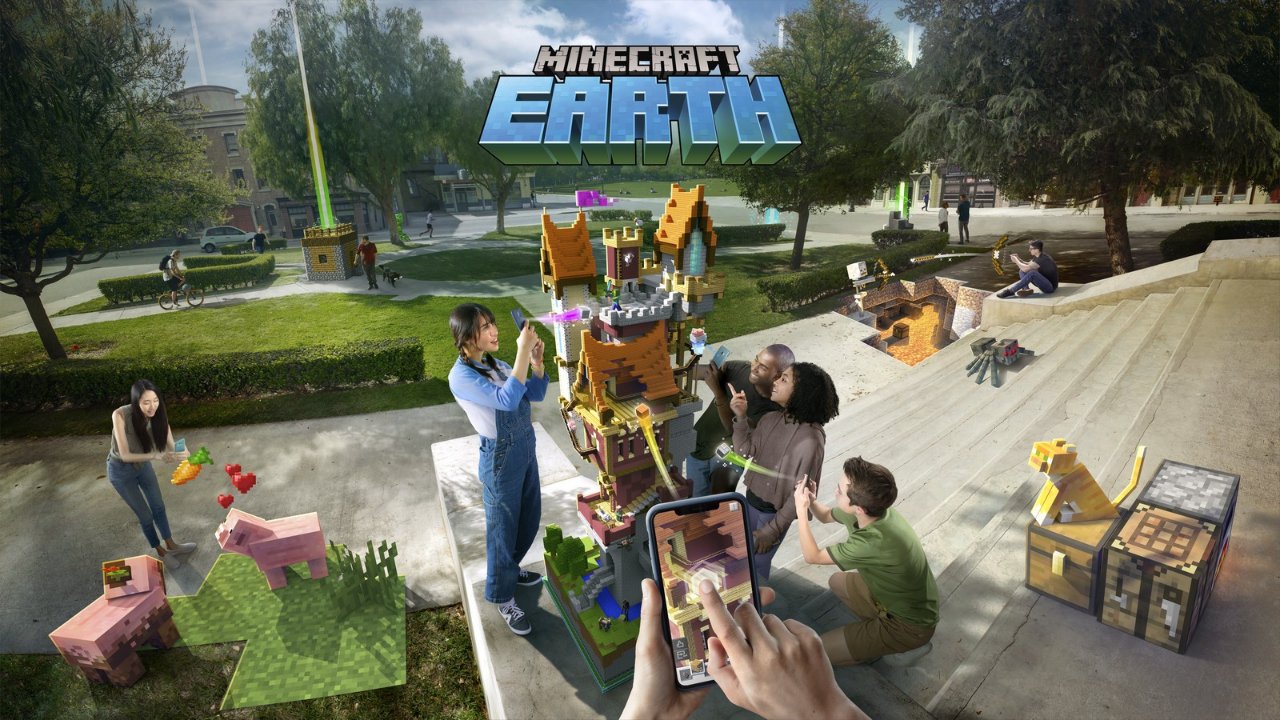 Открыта бета-версия Minecraft Earth для Android