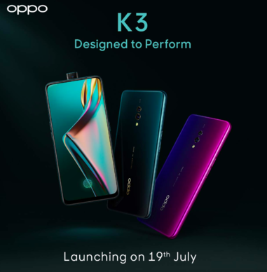 Официально объявлена ​​дата запуска Oppo K3 India 19 июля