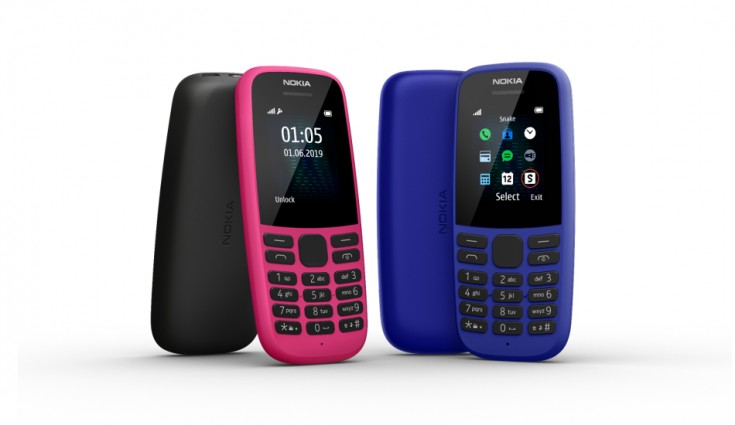 Телефон Nokia 105 с двумя SIM-картами с 18-дневной батареей выпущен в Индии за 1199 рупий