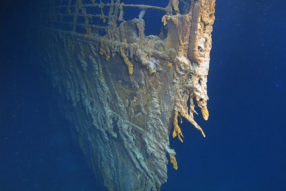 Титаник впервые зарегистрирован в 4К; посмотри как он сегодня