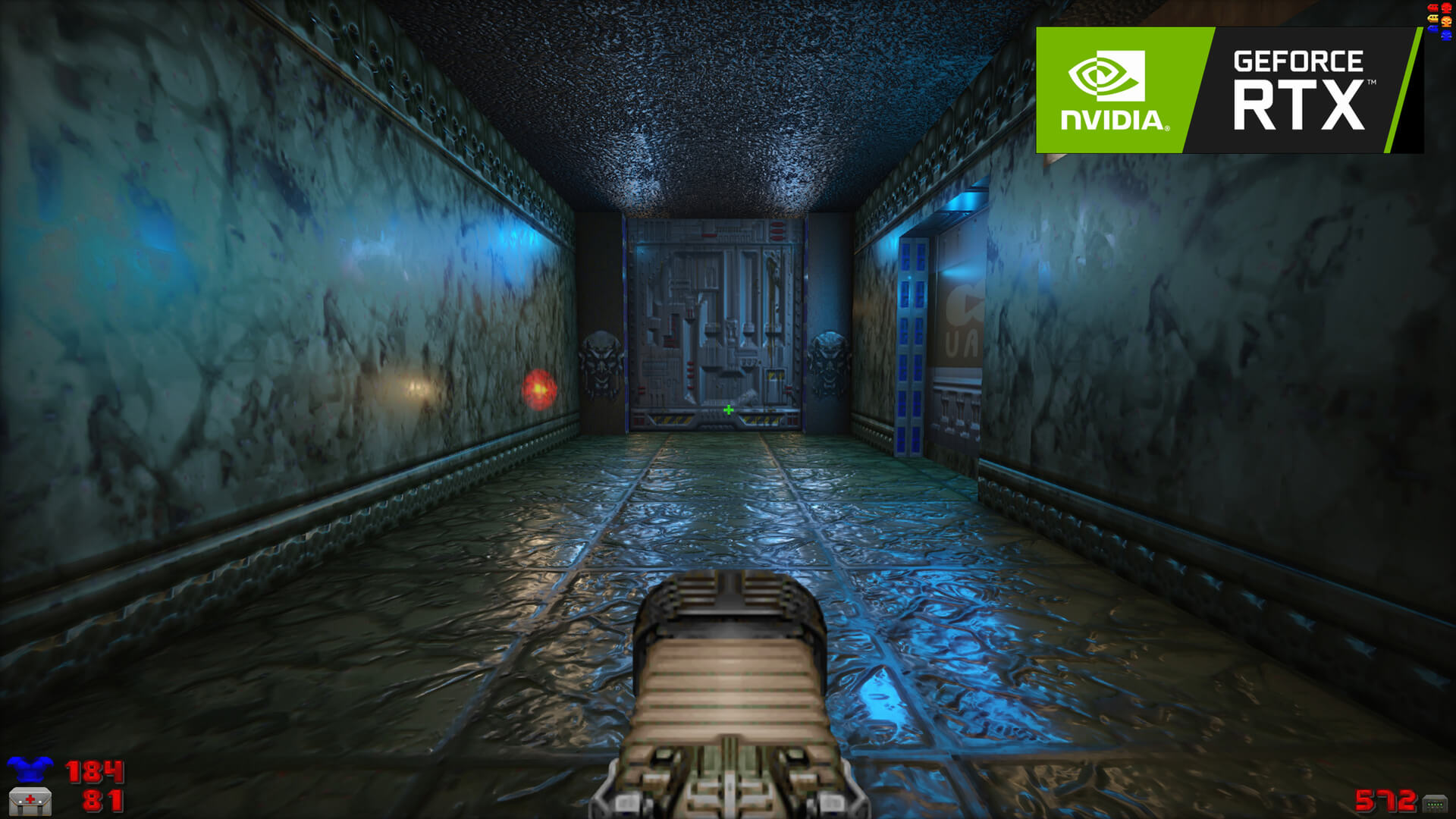Doom RTX выпущен; мод, обеспечивающий трассировку лучей в реальном времени в классической игре Doom через API Vulkan