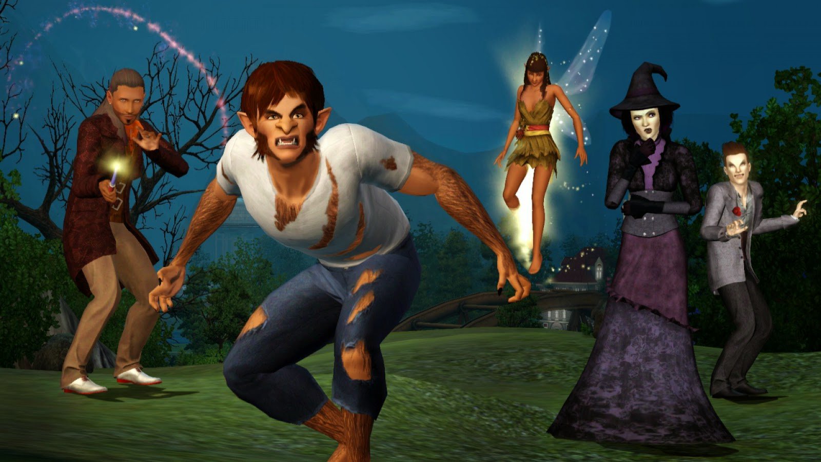 The Sims 4: Realm of Magic - это как Гарри Поттер встречает CW