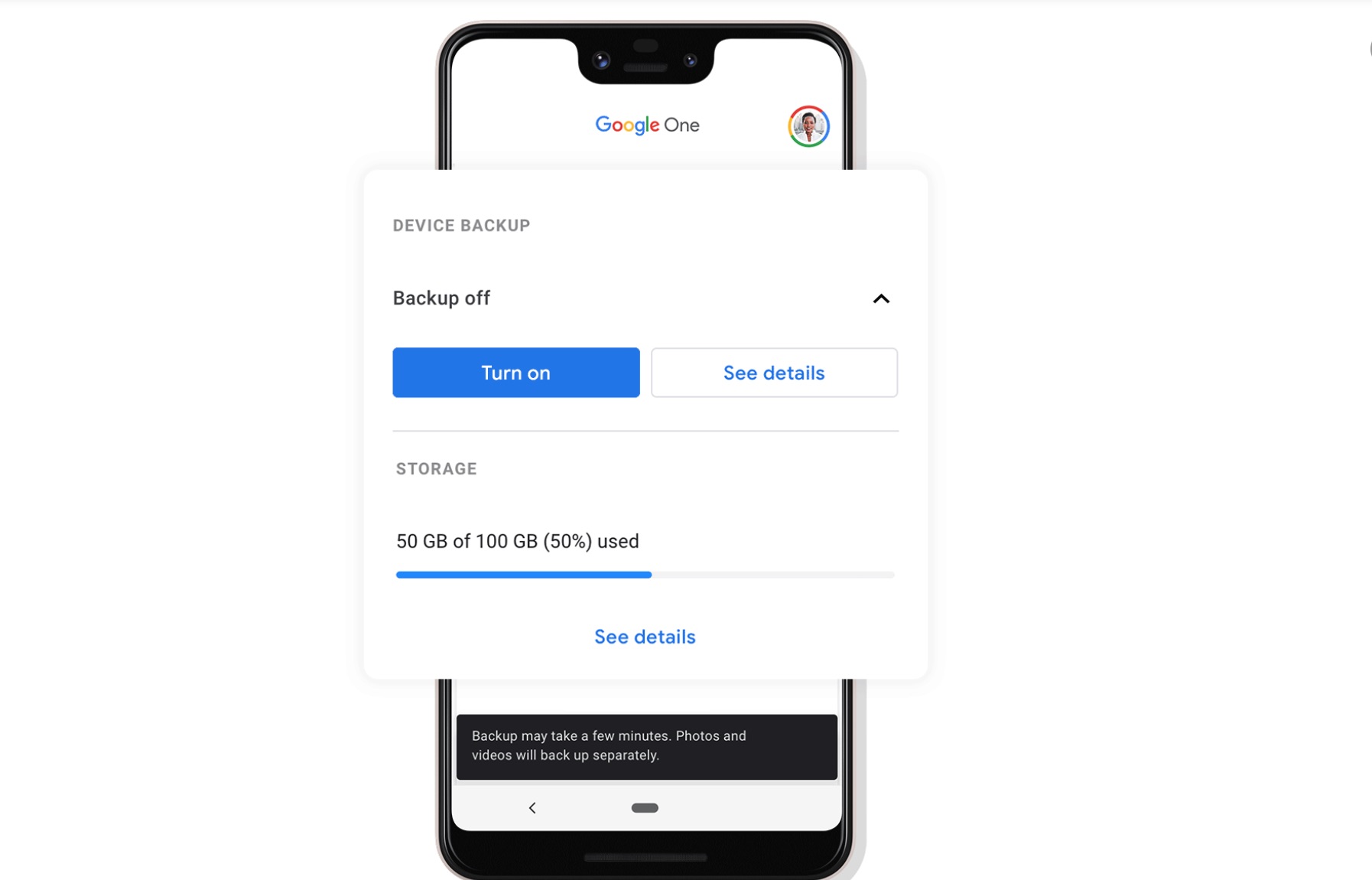 Подписка Google One теперь предлагает автоматическое резервное копирование