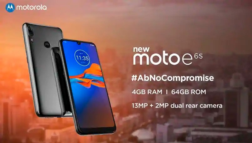 Motorola Moto E6s, базовый диапазон с 64 ГБ памяти