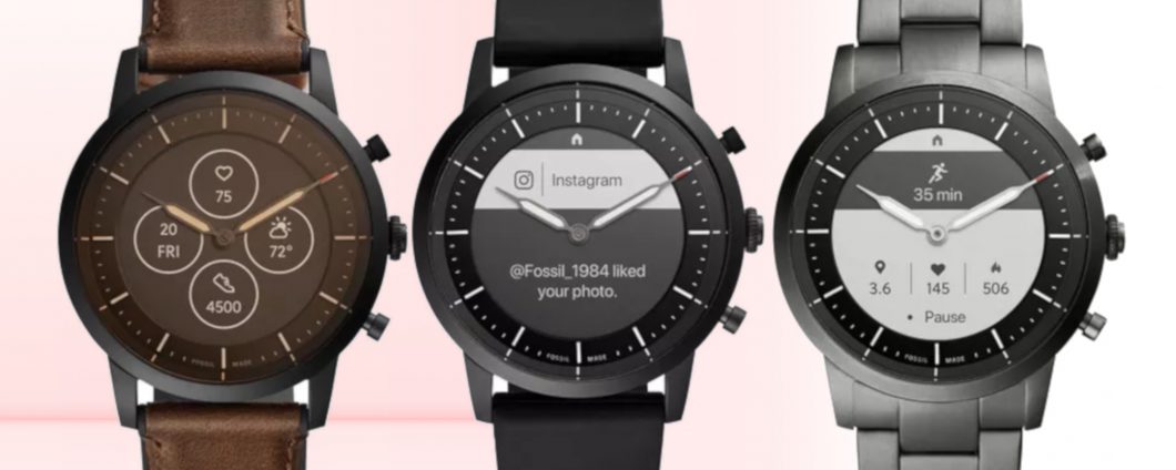Fossil: новые гибридные умные часы с Wear OS