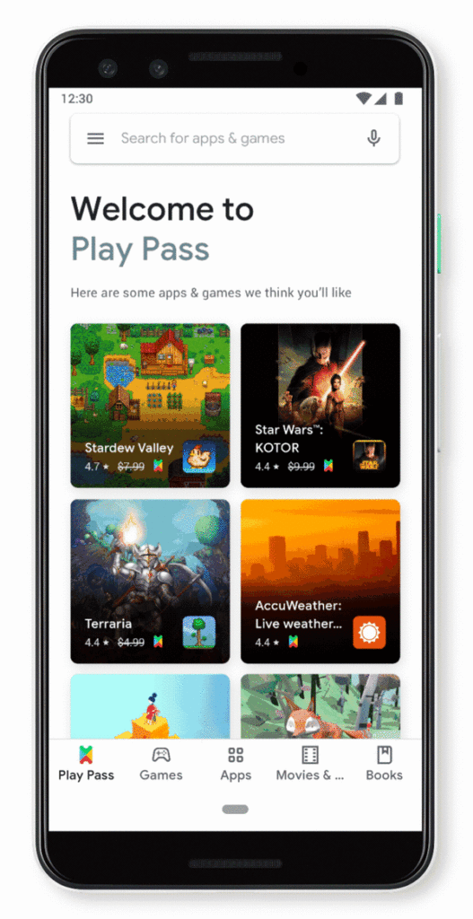 Google Play Pass предлагает доступ к более чем 350+ премиум-приложениям и играм за $ 4,99 / месяц