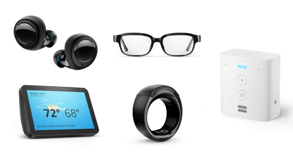 Amazon Echo Buds, Echo Loop Smart ring, очки Echo Frames, Echo Flex и Echo Show 8 умный дисплей с Alexa объявили