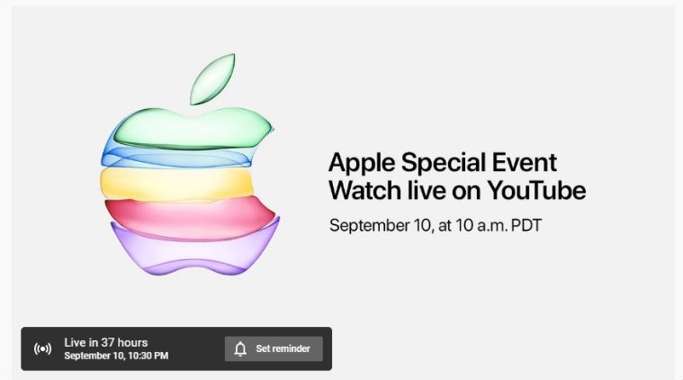 Apple 10 сентября - прямая трансляция событий в Индии: время в Индии, как смотреть запуск iPhone 11