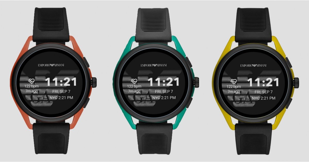 Emporio Armani Smartwatch 3 представлен с динамиком, чтобы принимать звонки с запястья