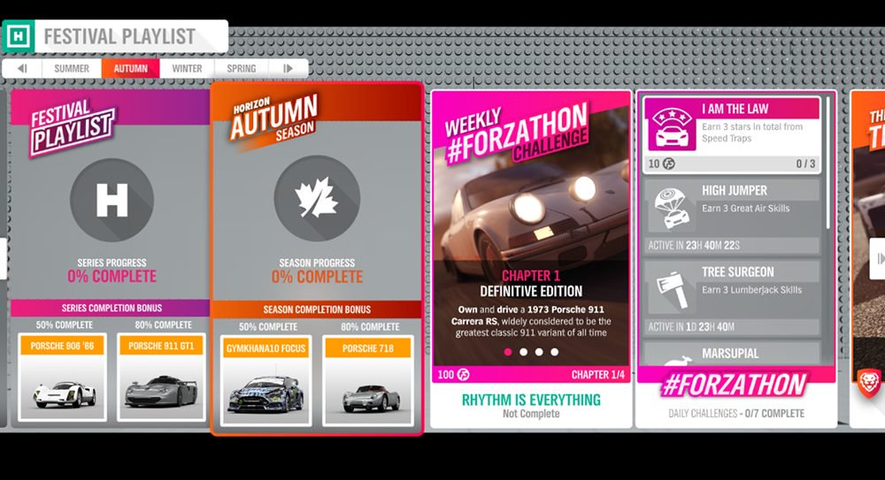 Forza Horizon 4 # Forzathon 5-12 сентября: «Ритм - это все»