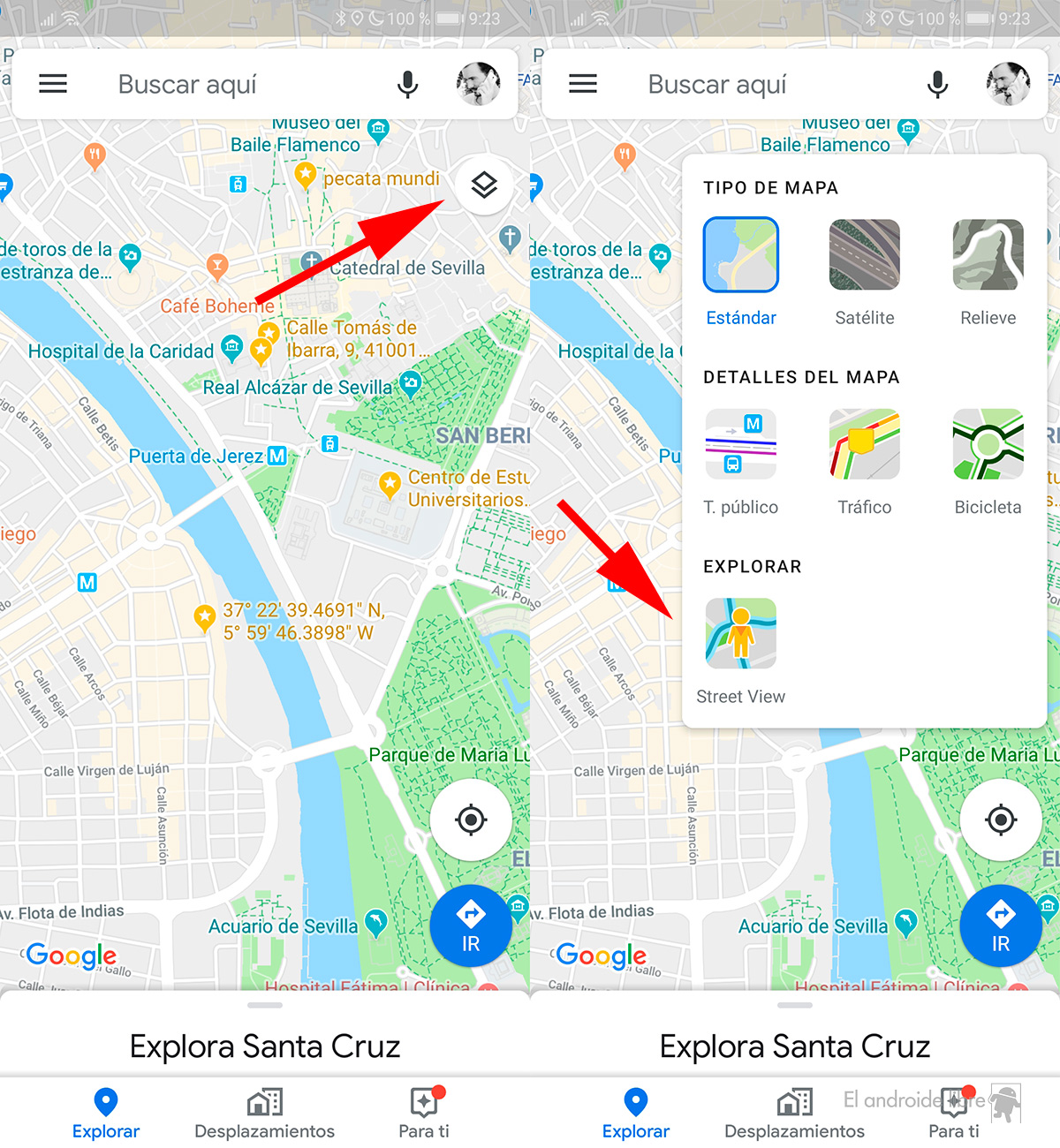 Как активировать просмотр улиц в Google Maps для Android