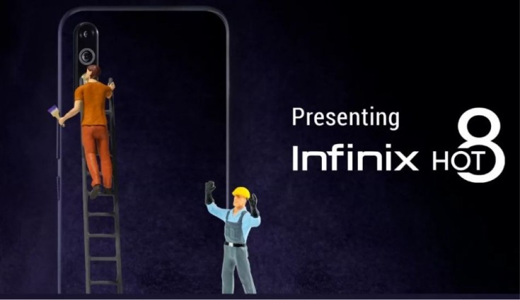 Infinix Hot 8 имеет батарею 5000 мАч, тройная задняя камера