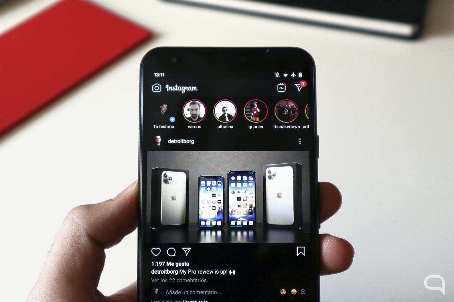 Instagram начать реализацию своего темного режима на Android, чтобы использовать преимущества экранов OLED 1