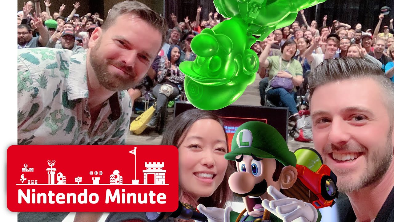Nintendo Minute - совместная игра Luigi’s Mansion 3 с комментариями разработчиков