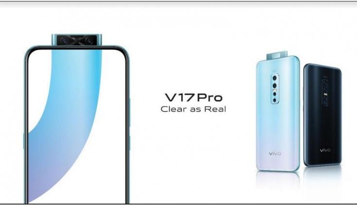 Vivo V17 Pro с всплывающей камерой с двумя селфи выпущен в Индии за 29 990 рупий