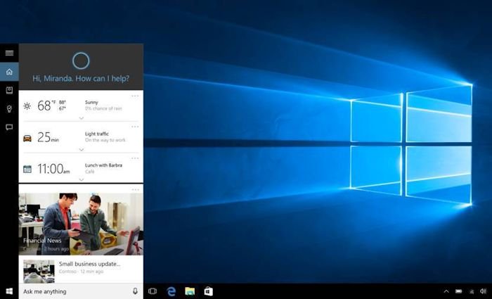 Windows Пользователи, сообщающие, что Cortana - это боров ресурсов ПК