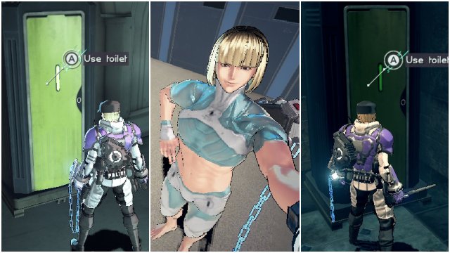 Astral Chain toilet locations Complete Nature Calls and free the Toilet Fairy
