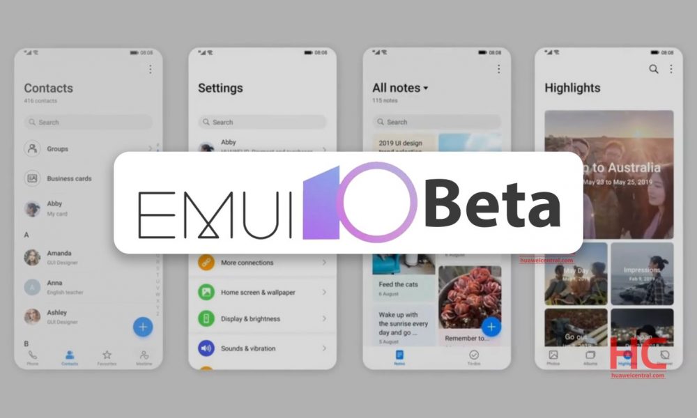 Начинается бета-регистрация EMUI10.0 / Magic UI 3.0 для серии Huawei Mate 20 и более smartphones
