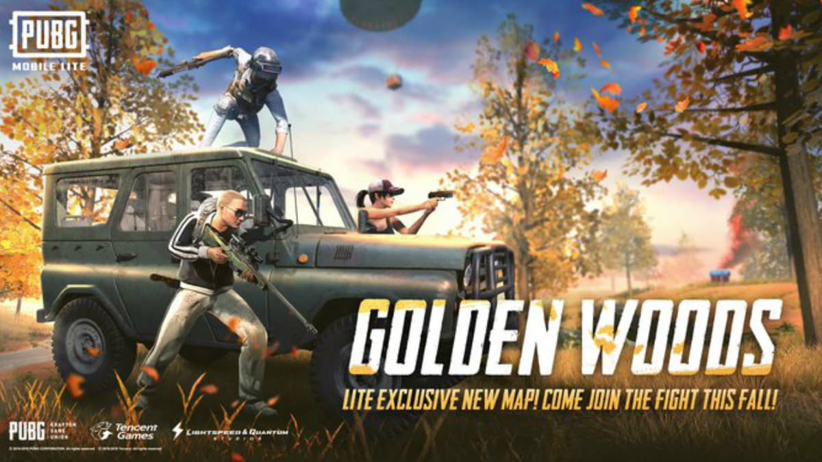 PUBG Mobile Lite v0.14.1 Update Brings Golden Woods Map in India , More; Amazon Prime Benefits Now Include PUBG Mobile Game Add-Ons