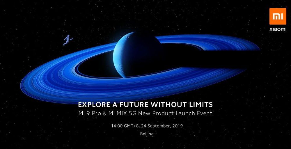 Объявлена ​​дата запуска смартфона Mi 9 Pro & Mi Mix 4 5G