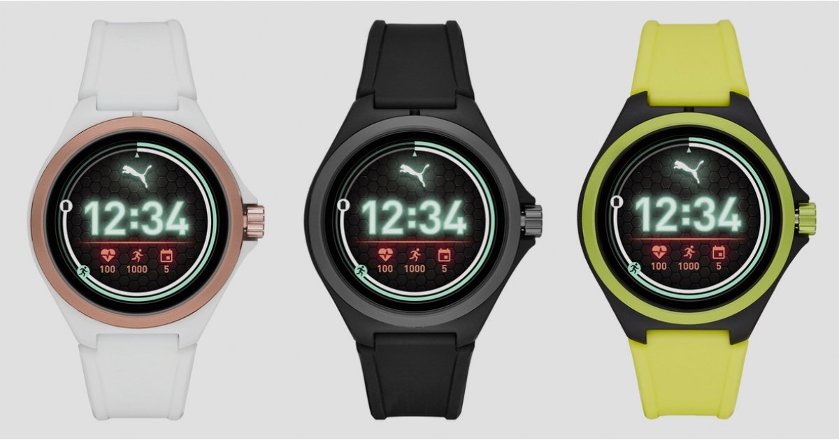 Первые умные часы Puma получают все спортивные новинки Wear OS