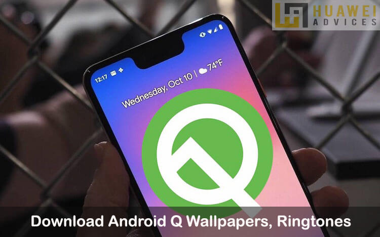 Android Q обои рингтоны