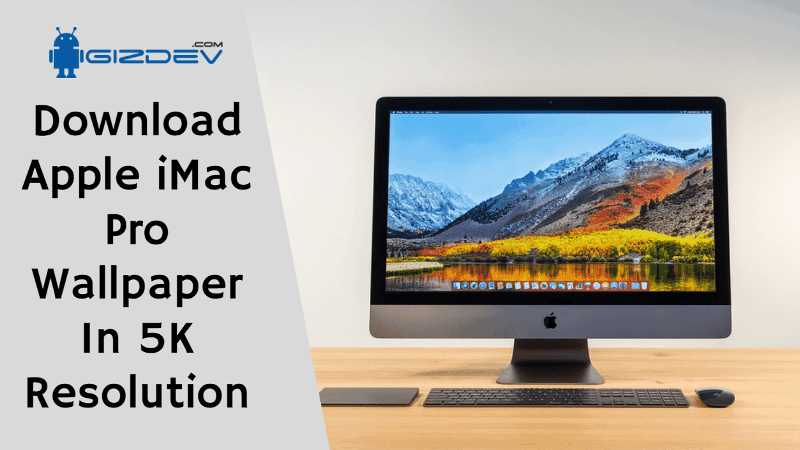 Скачать Apple Обои iMac Pro в разрешении 5K HD