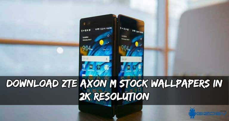 Скачать обои ZTE Axon M Stock в разрешении 2K