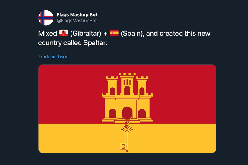 Этот вирусный бот из Twitter генерирует флаги стран, которых не существует, таких как Spaltar, союз Испании и Гибралтара