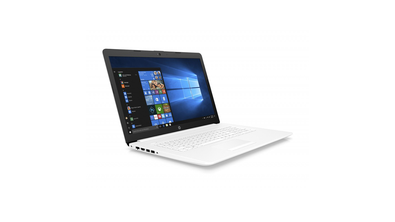 HP 17-ca0011ns, красивый белоснежный ноутбук HP