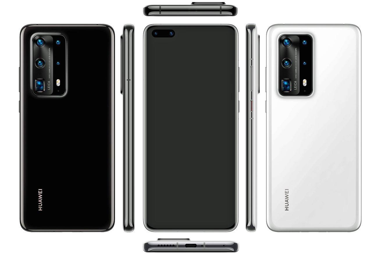 Huawei P40 Pro увидел свой дизайн и продемонстрировал пять задних камер.