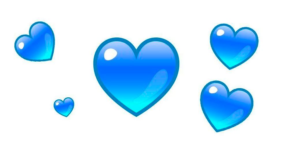 WhatsApp: смайлики с синими сердцами отлично подходят, когда заканчивается любовь