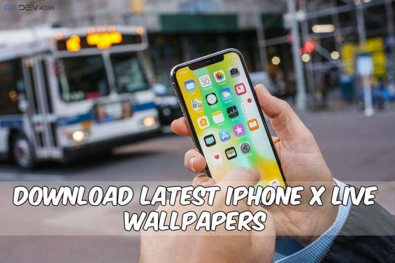 Загрузите последнюю версию iPhone X Live Wallpaper для телефонов Android