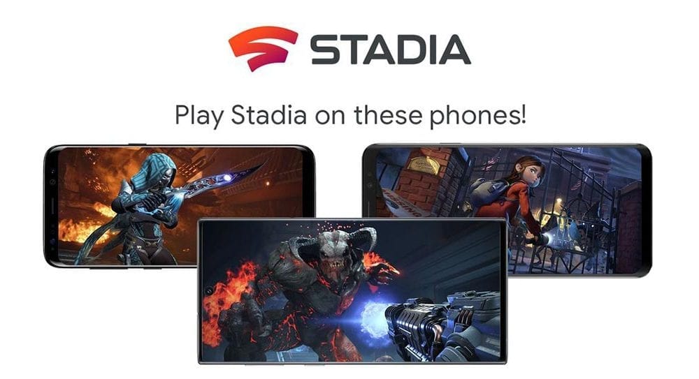 На каком Android смартфоне я могу играть в Stadia?